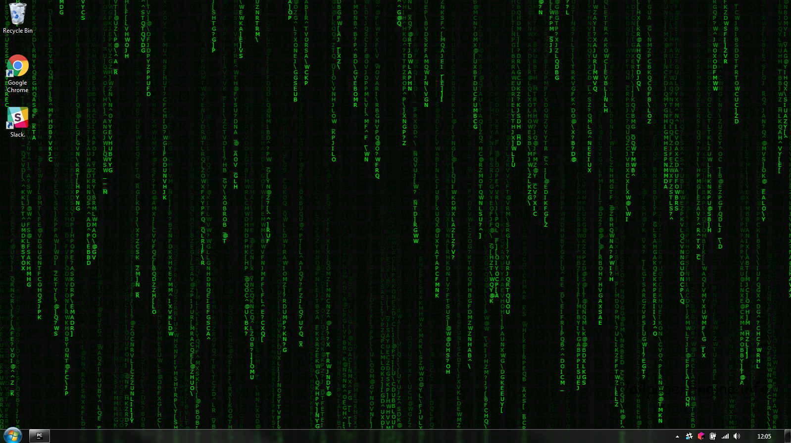 Matrix - falling code скачать обои 