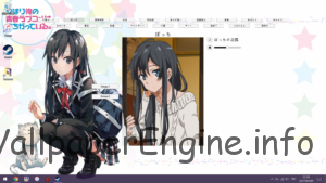 OreGairu - Yukino interactive wallpaper