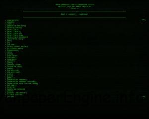 [Sketch] Fallout Terminal | RobCo Unified Operating System