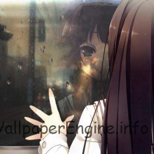 Anime Rain Window