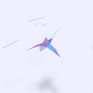 Purple Paperbird