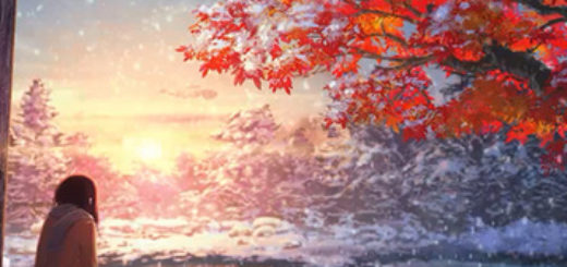 Anime Winter Snow Scenery Animated Wallpaper