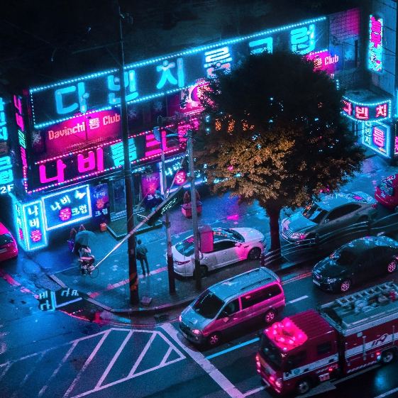 Neon Seoul [AUDIO RESPONSIVE]