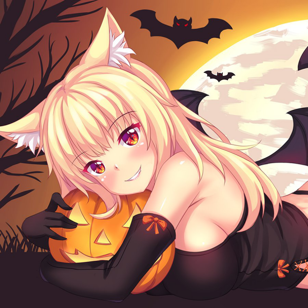 [Q] Cat Girl Tiffy is ready for Halloween!